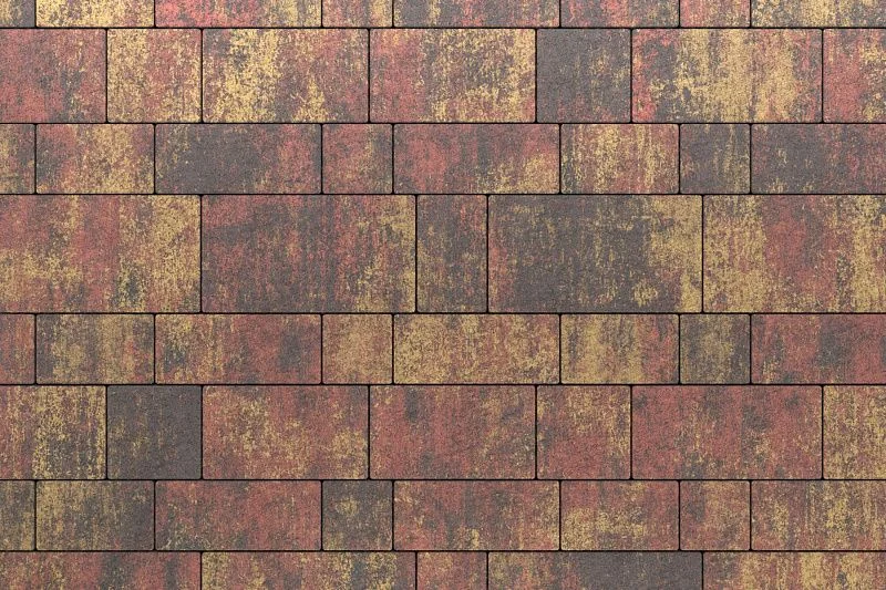 Тротуарная плитка Микс Сити Закат Stellard 60 мм