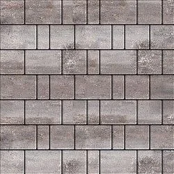 Плитка тротуарная Bergamo Умбра Гладкая SteinRus 40 мм