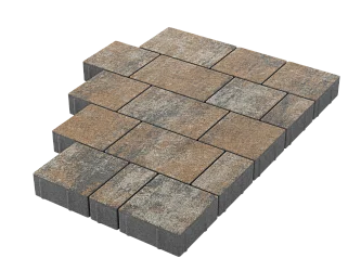 Тротуарная плитка Новый город Каньон Stellard 60 мм