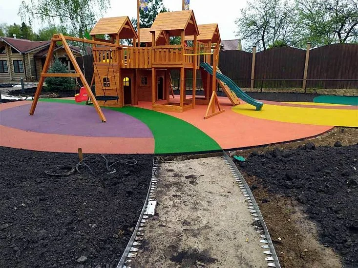 Металлический бордюр 1200*120*70*1,5 компл.