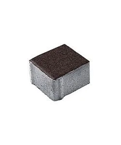 Тротуарная плитка КВАДРАТ Гранит Коричневый А.3.К.4 Выбор 40 мм