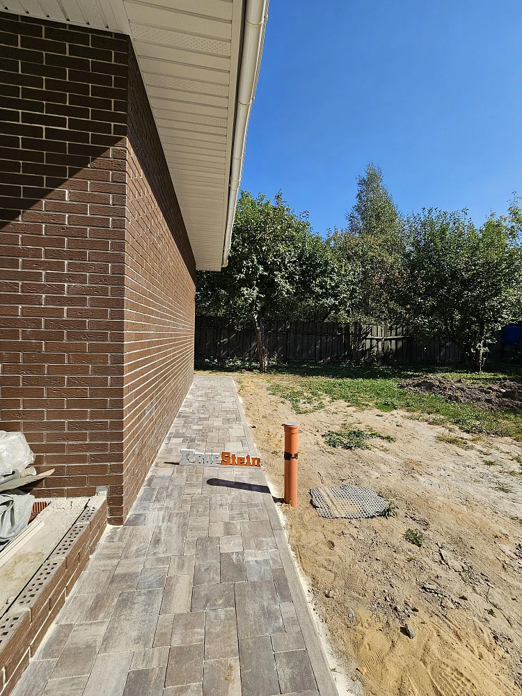 Укладка тротуарной плитки Бавария Штайн Браун