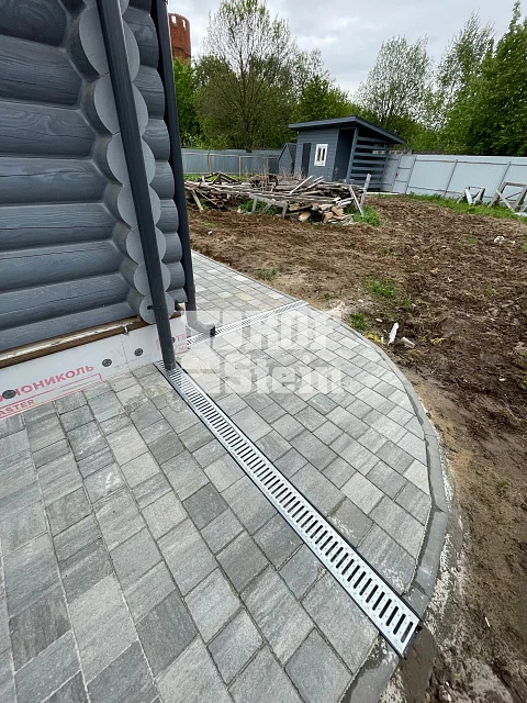 Укладка тротуарной плитки Старый город Венусбергер цвета Туман