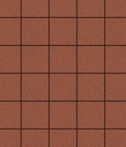 Тротуарная плитка КВАДРАТ 200х200 Стандарт Красный Б.2.К.6 Выбор 60 мм
