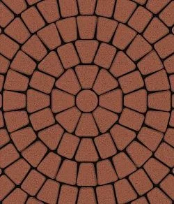 Тротуарная плитка КЛАССИКО Стандарт Красный Б.2.КО.6 Выбор 60 мм