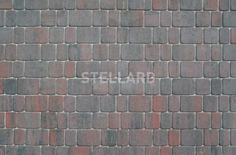 Тротуарная плитка Старый город Браун Stellard 60 мм