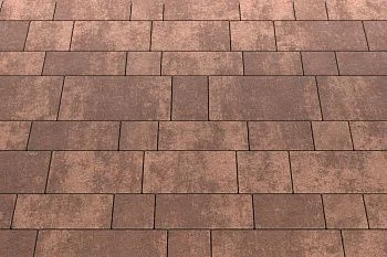 Тротуарная плитка Микс Сити Мокко Stellard 60 мм