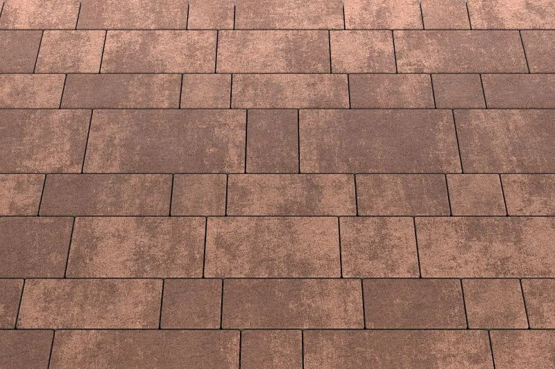 Тротуарная плитка Микс Сити Мокко Stellard 60 мм