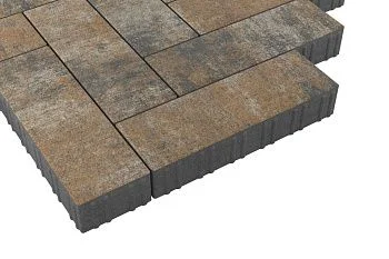 Тротуарная плитка Паркет Каньон Stellard 80 мм