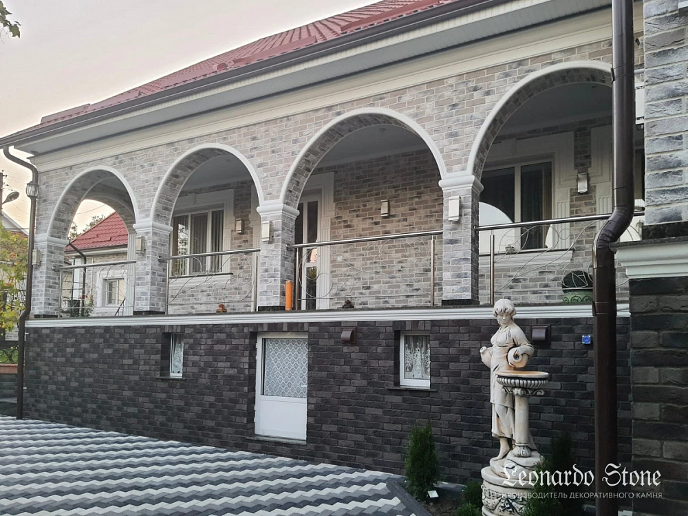 Декоративный кирпич Дижон 464 Леонардо Стоун