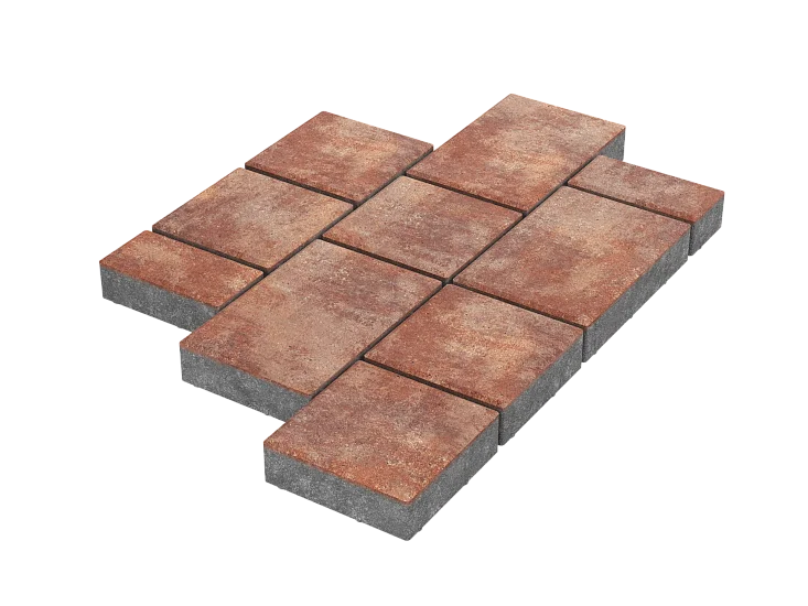 Тротуарная плитка Мозаика Санрайз Stellard 60 мм