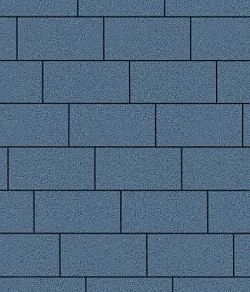 Тротуарная плитка ПРЯМОУГОЛЬНИК 300х150 Стандарт Синий Б.10.П.8 Выбор 80 мм