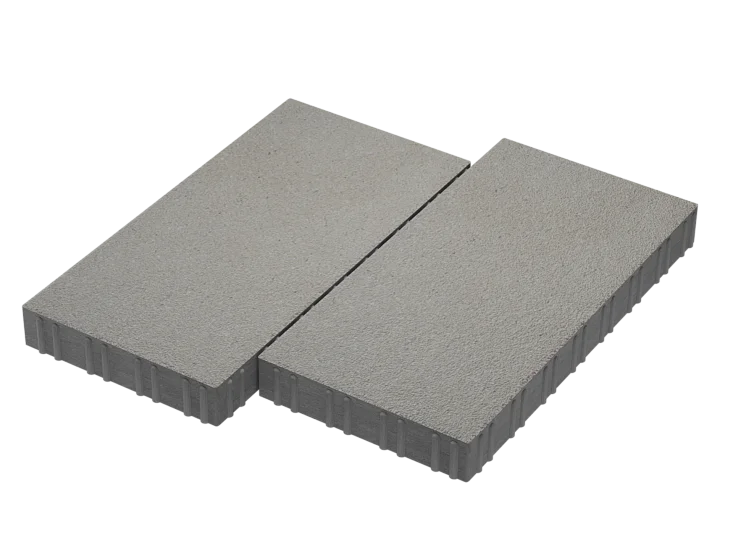 Тротуарная плитка Мега Белый Stellard 80 мм