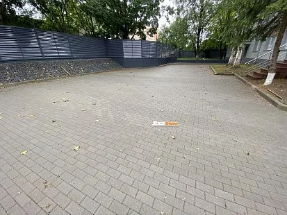 Укладка тротуарной плитки Кирпичик от Нобетек