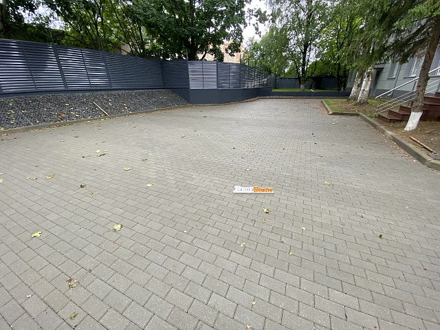 Укладка тротуарной плитки Кирпичик от Нобетек