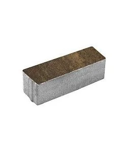 Тротуарная плитка ПРЯМОУГОЛЬНИК 600х200 Листопад гладкий Мокко Б.6.П.8 Выбор 80 мм