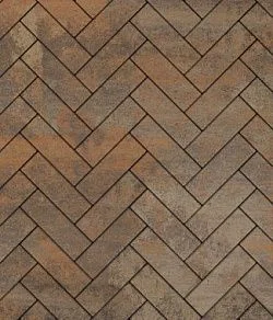 Тротуарная плитка ПРЯМОУГОЛЬНИК 360х80 Листопад гладкий Клен Б.8.П.8 Выбор 80 мм