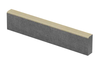 Бордюр тротуарный БР 100.20.8 желтый Stellard