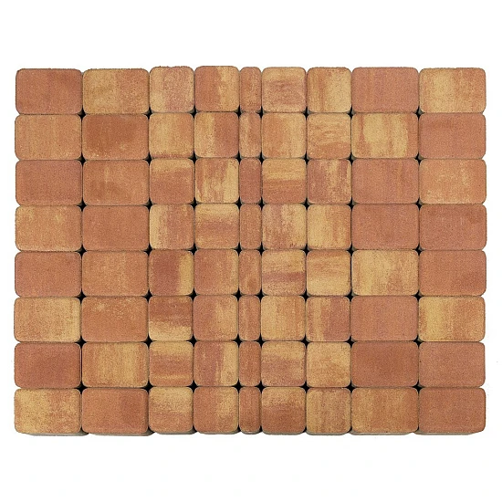 Тротуарная плитка Классико, Рассвет BRAER 60 мм