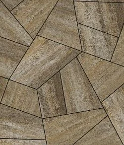 Тротуарная плитка ОРИГАМИ Искусственный камень Доломит Б.4.Фсм.8 Выбор 80 мм