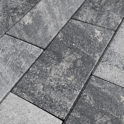 Широкоформатная плита 5П8ф 600X300 КОЛОРМИКС №5 Антрацит Нобетек 80 мм