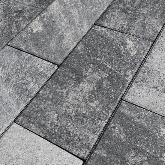 Широкоформатная плита 5П8ф 600X300 КОЛОРМИКС №5 Антрацит Нобетек 80 мм