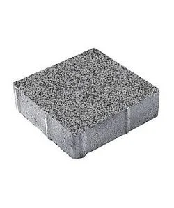 Тротуарная плитка КВАДРАТ 300х300 Гранит Серый с черным Б.1.К.6 Выбор 60 мм