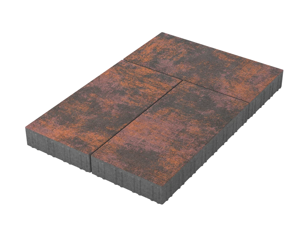 Тротуарная плитка Патио Браун Stellard 80 мм