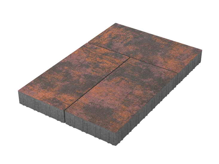 Тротуарная плитка Патио Браун Stellard 80 мм