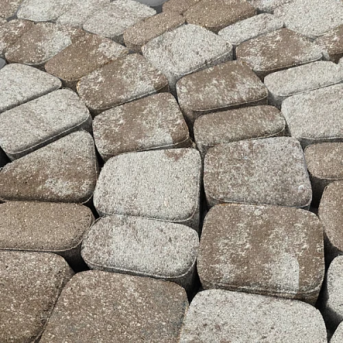 Тротуарная плитка КЛАССИКА 1КЛ6Ф КОЛОРМИКС №3 Малахит Нобетек 60 мм