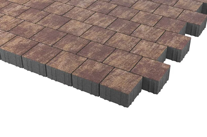 Тротуарная плитка Квадрат 15х15 Гавана Stellard 80 мм