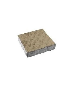 Тротуарная плитка КВАДРАТ 400х400 Листопад гладкий Старый замок Б.6.К.8 Выбор 80 мм