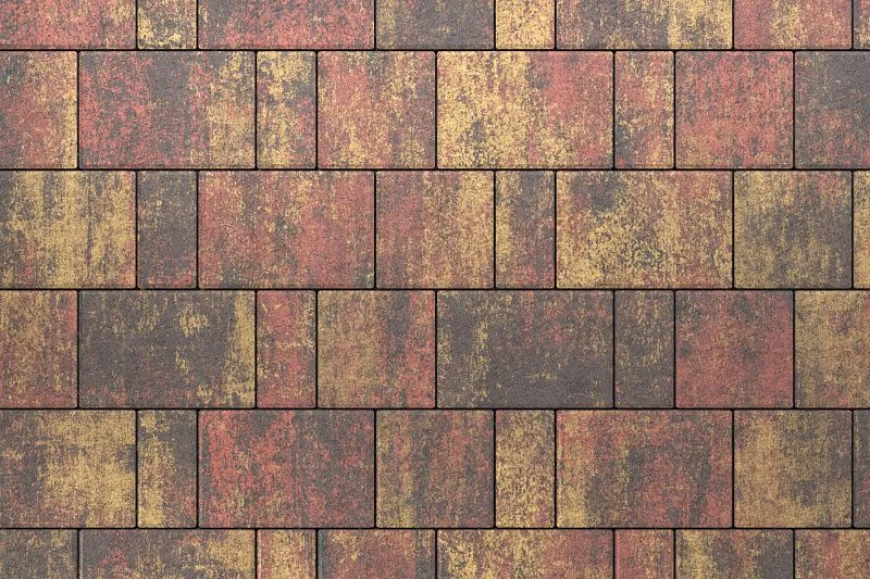 Тротуарная плитка Мозаика Закат Stellard 60 мм