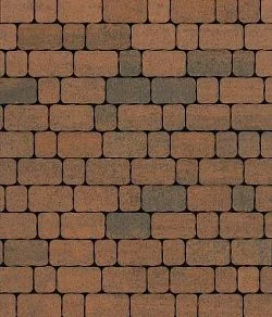 Тротуарная плитка АРЕНА Листопад гладкий Мустанг Б.1.АР.6 Выбор 60 мм