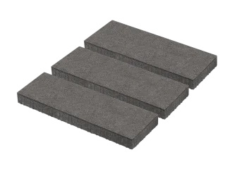 Тротуарная плитка Патио XL Серый Stellard 80 мм