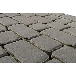 Тротуарная плитка Ривьера, Серый BRAER 60 мм