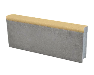 Бордюр тротуарный БР 50.20.8R желтый Stellard