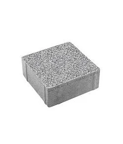 Тротуарная плитка КВАДРАТ 200х200 Гранит Серый с черным Б.2.К.6 Выбор 60 мм