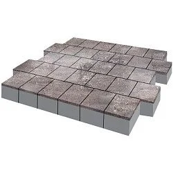 Плиты тротуарные Armor Умбра Гладкая SteinRus 80 мм