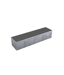 Тротуарная плитка ПРЯМОУГОЛЬНИК Стандарт Серый В.11.П.10 Выбор 100 мм