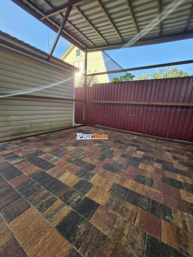 Укладка тротуарной плитки Новый город Блэнд