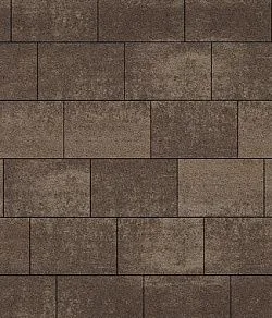 Тротуарная плитка ПРЯМОУГОЛЬНИК 750х500 Листопад гранит Хаски Б.14.П.8 Выбор 80 мм