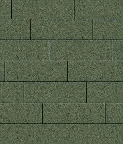 Тротуарная плитка ПРЯМОУГОЛЬНИК 750х250 Гранит Зеленый Б.12.П.8 Выбор 80 мм