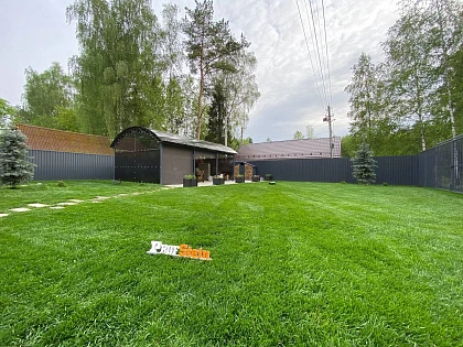 Укладка рулонного газона