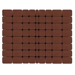 Тротуарная плитка Классико, Винный BRAER 60 мм