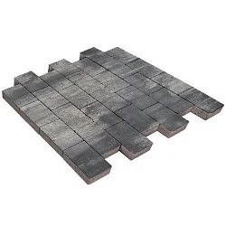 Тротуарная плитка Грас Актау Гладкая SteinRus 80 мм