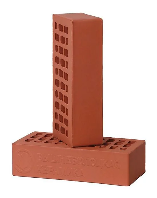 Кирпич облицовочный красный одинарный 1 NF гладкий ВКЗ