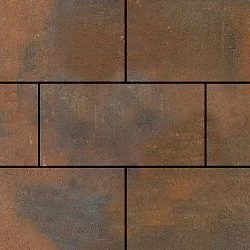 Тротуарная плитка Парк Плейс Штайнрус Гладкая SteinRus 80 мм