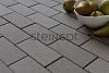 Тротуарная плитка Прямоугольник 200*100 Серый (полный прокрас) Steingot 60 мм