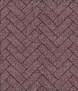 Тротуарная плитка ПРЯМОУГОЛЬНИК 360х80 Гранит Красный с черным Б.8.П.8 Выбор 80 мм